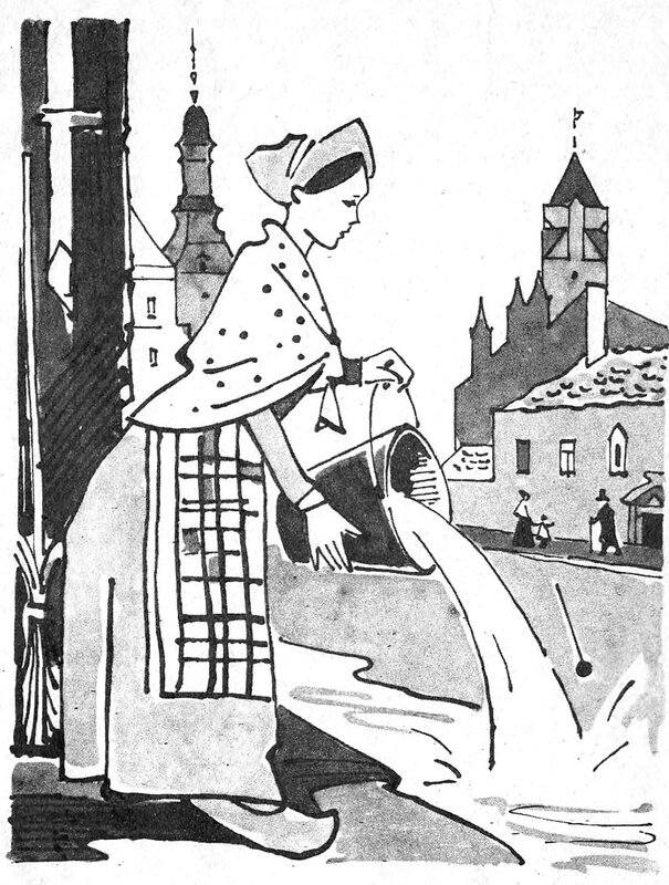 Иллюстрации Валерия Алфеевского к сказке «Штопальная игла»