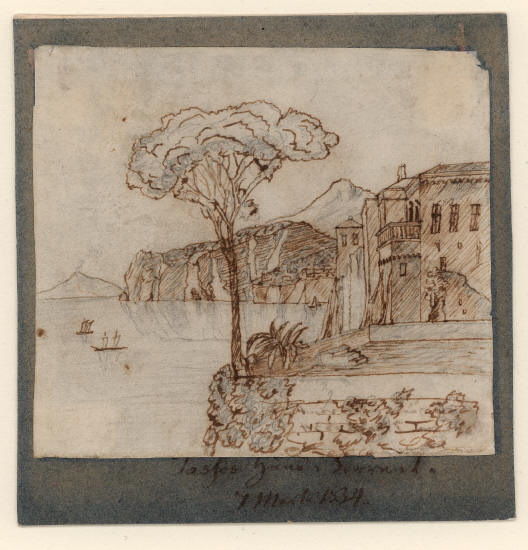 Х.К. Андерсен. Дом Тассоса в Сорренте 7 марта 1834 года