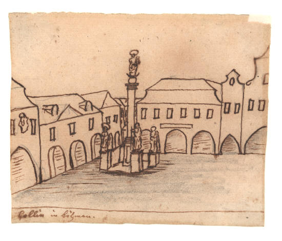 Х.К. Андерсен. Ренессанс в Богемии. Колин, Богемия, Чехия. 10 июля 1834 года