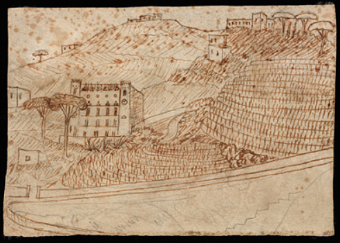 Х.К. Андерсен. Вилла за пределами Неаполя, Италия. 1834 год