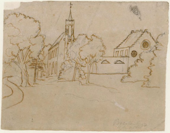 Х.К. Андерсен. Замок Брайтенбург, Германия, 4 ноября 1840 года