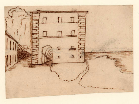 Х.К. Андерсен. Гостиница в Терразине. Терразина, Италия. 13 февраля 1834 года