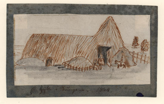 Х.К. Андерсен. Хижина на болотах, 1834 год. Италия. 22 марта 1834 года