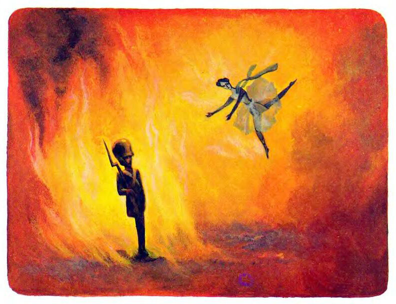 Иллюстрации Анастасии Архиповой к сказке «Стойкий оловянный солдатик»