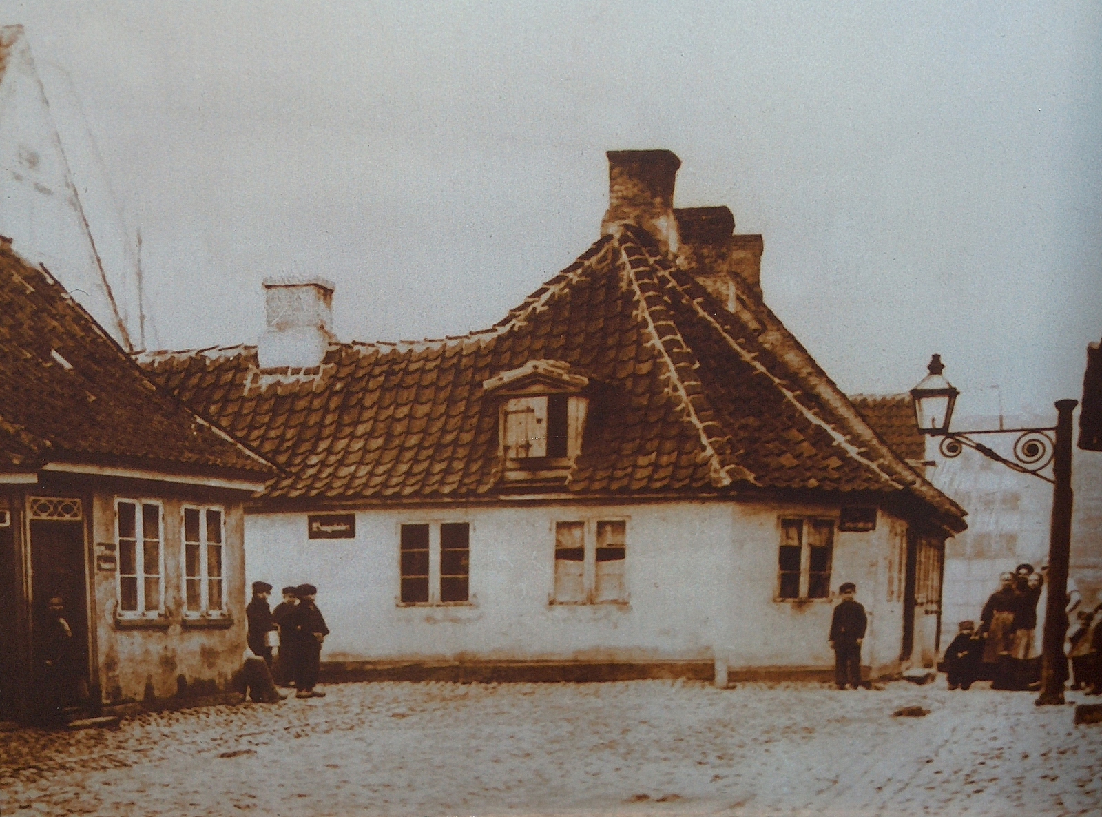 Дом Андерсена в Оденсе, около 1868 года
