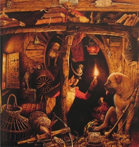 Иллюстрации Владислава Ерко к сказке «Огниво»
