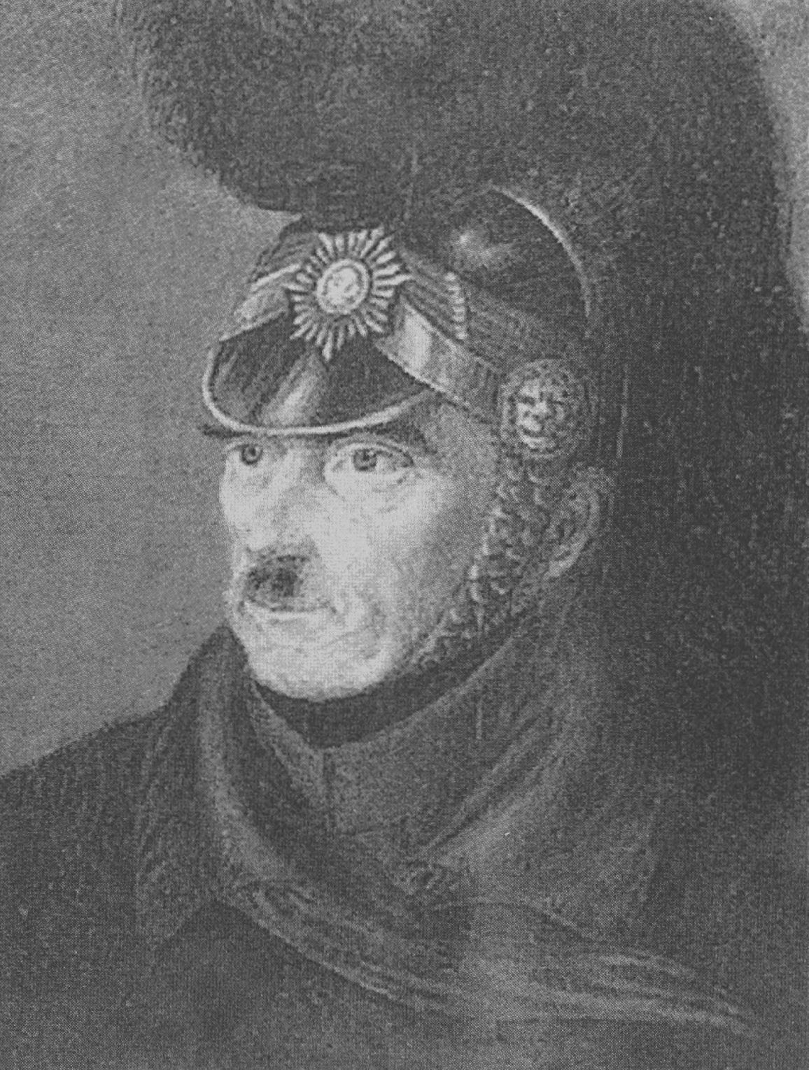Полковник К. Хёг-Гульдберг, командир гарнизона Оденсе, один из первых покровителей Андерсена