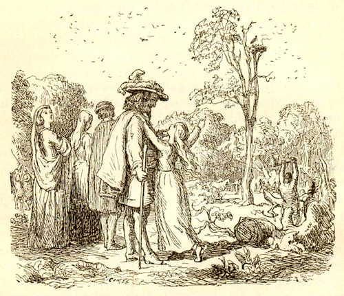 Иллюстрации Лоренца Фрюлиха к сказке «Ветер рассказывает о Вальдемаре До и его дочерях»
