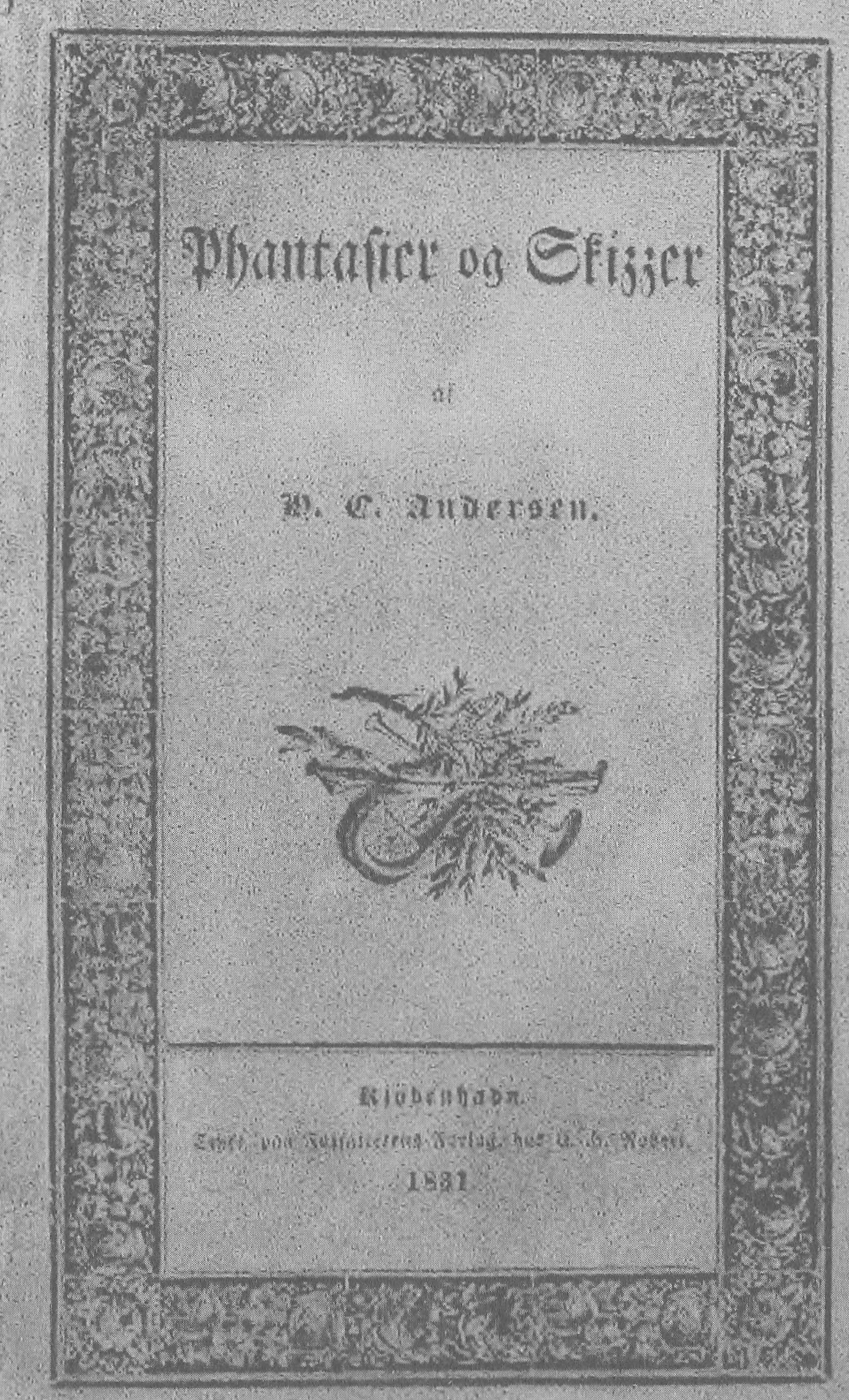«Фантазии и наброски», 1831