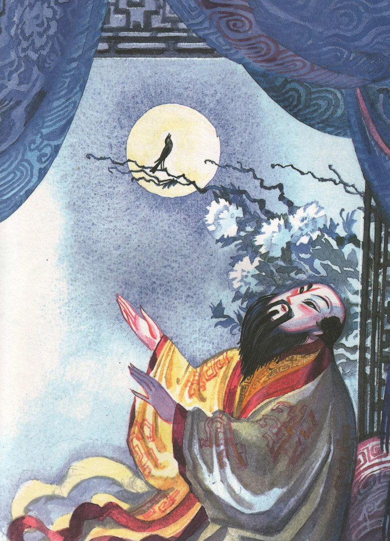 Иллюстрации Ники Гольц к сказке «Соловей»