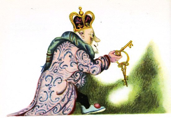 Иллюстрации Ирджи Трнка к сказке «Принцесса на горошине»