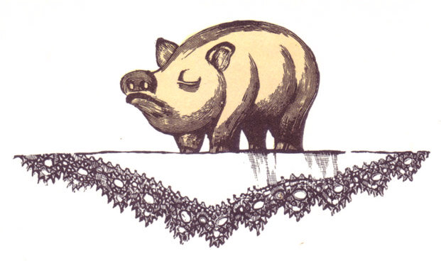 Иллюстрации Ирджи Трнка к сказке «Свинья-копилка»