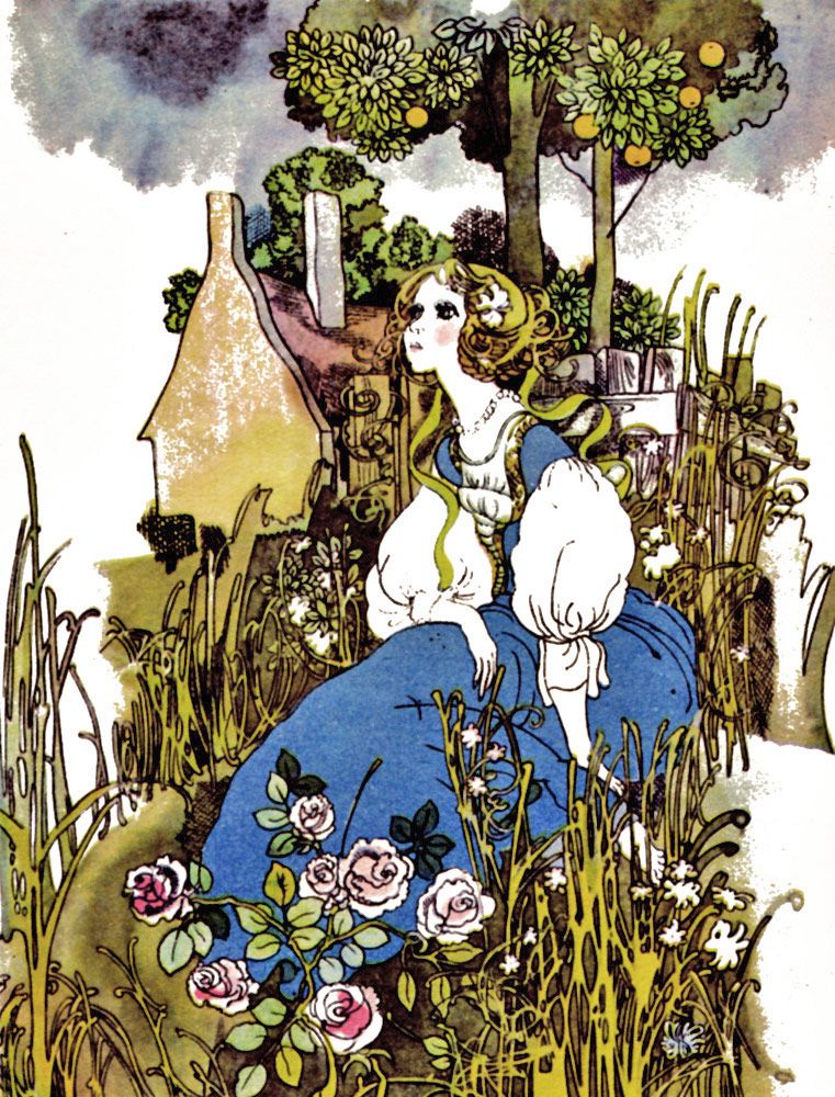 Иллюстрации Светланы Ким к сказке «Дикие лебеди»