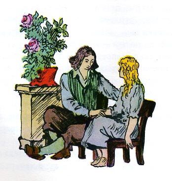 Иллюстрации Владимира Конашевича к сказке «Снежная королева»