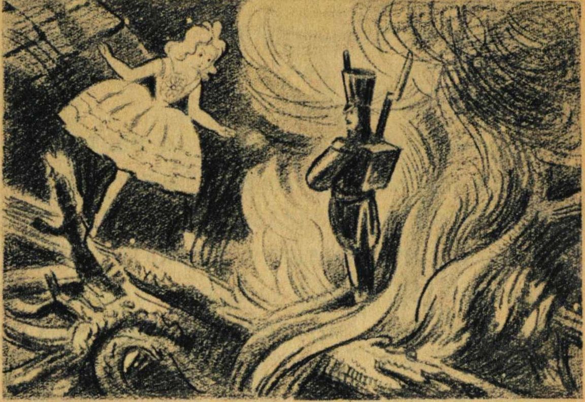Иллюстрации Ивана Кузнецова к сказке «Стойкий оловянный солдатик»