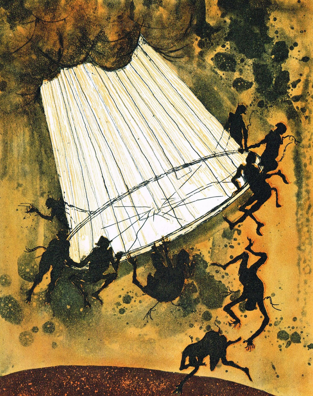 Иллюстрации Ларса Бо к сказке «Снежная королева»
