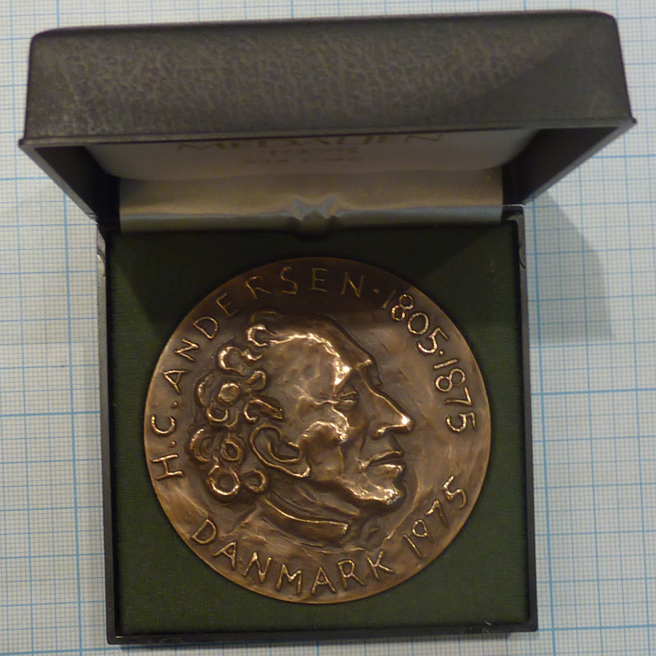Памятная медаль «Х.К. Андерсен 1805—1875» (1974)