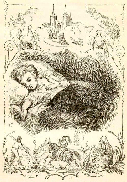 Иллюстрации Вильхельма Педерсена к сказке «Маленький Тук»