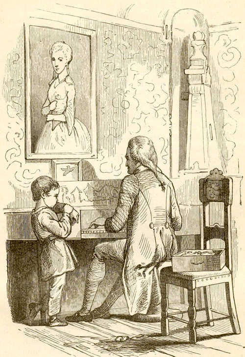 Иллюстрации Вильхельма Педерсена к сказке «Старый дом»