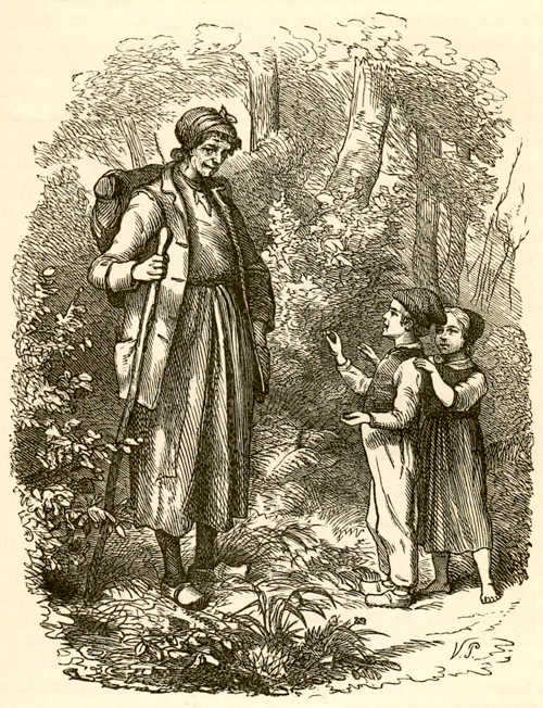 Иллюстрации Вильхельма Педерсена к сказке «Иб и Христиночка»
