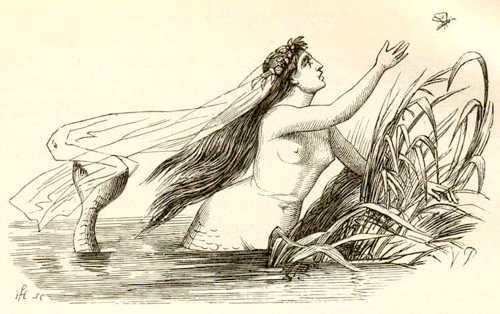 Иллюстрации Вильхельма Педерсена к сказке «Русалочка»