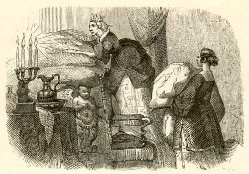 Иллюстрации Вильхельма Педерсена к сказке «Принцесса на горошине»