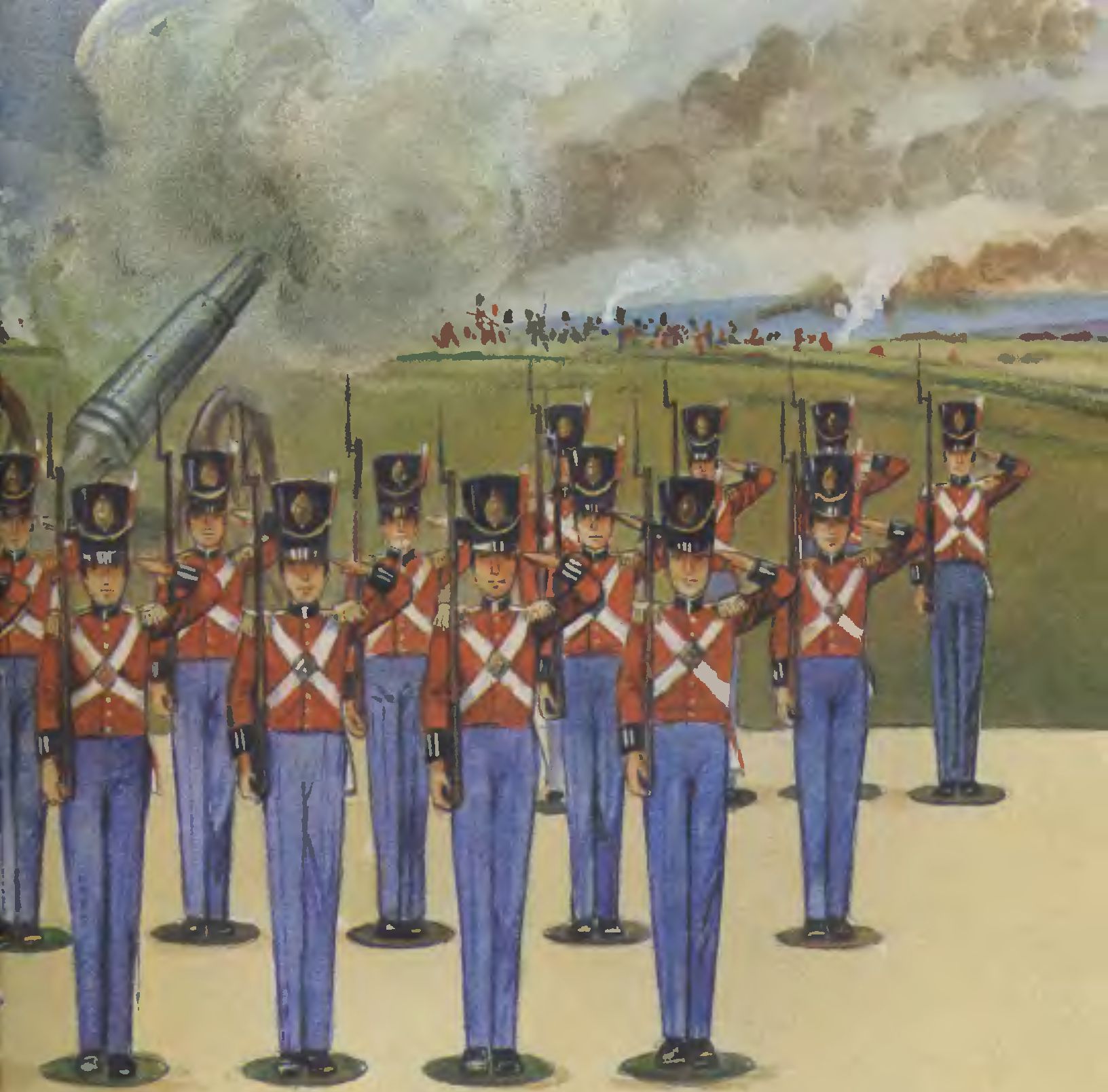 Иллюстрации Джона Пейшенса к сказке «Стойкий оловянный солдатик»