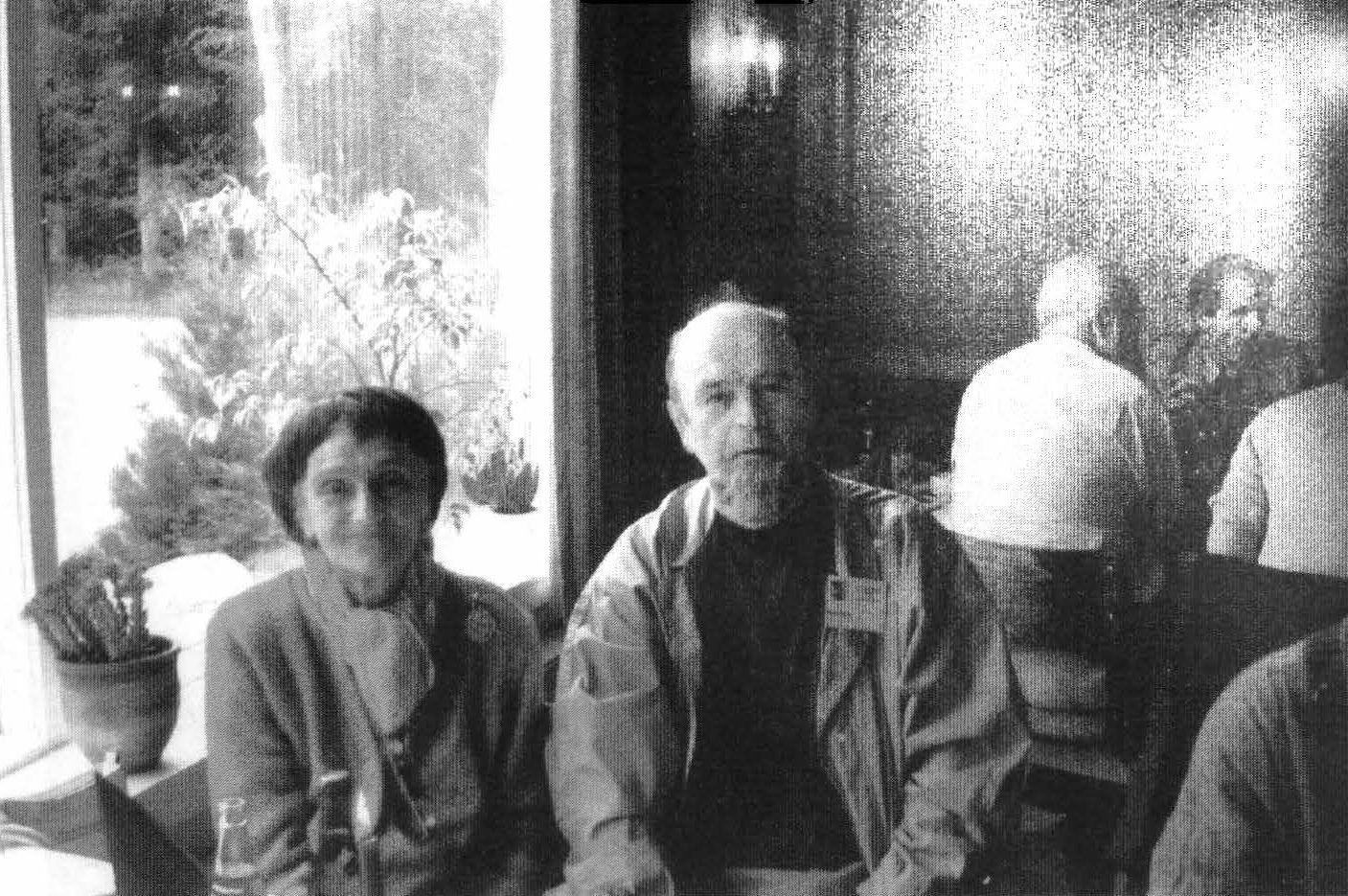 Л. Брауде и Б. Жаров. IV конгресс в центре Андерсена. Оденсе, август 2005 г.