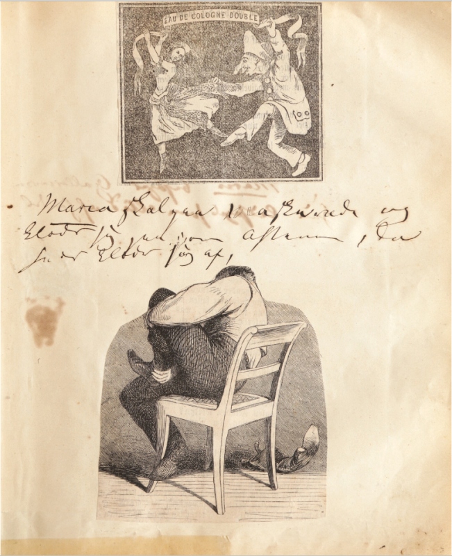 Рукописная книга Андерсена для Марии Хендрикс (1868)