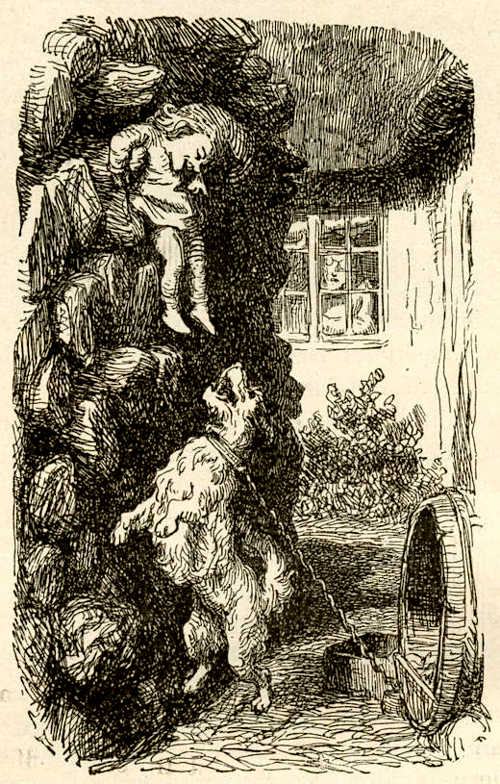 Иллюстрации Лоренца Фрюлиха к сказке «Домовой и хозяйка»