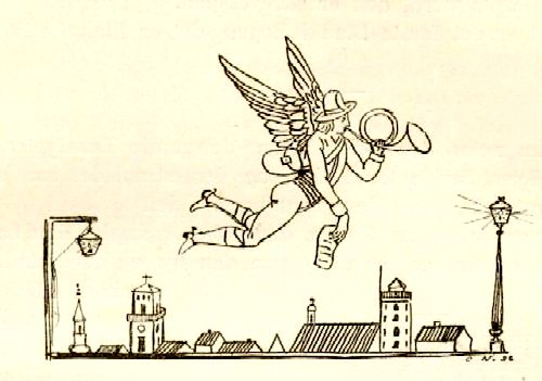 Иллюстрации Лоренца Фрюлиха к сказке «Альбом крестного»
