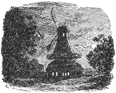 Иллюстрации Лоренца Фрюлиха к сказке «Ветряная мельница»