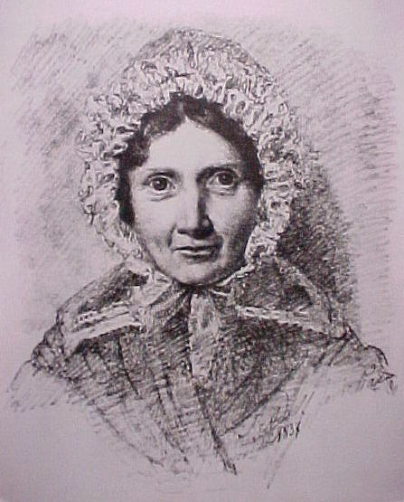 Маргрет Джулиан Сигне Лессё (1781—1870). Рисунок Дж. А. Джерико, 1837 год