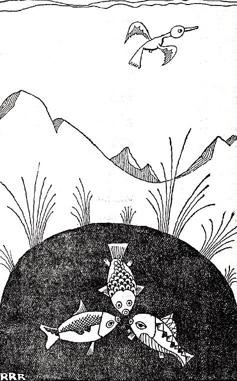 Иллюстрации Takeo Takei к сказке «Гадкий утенок»