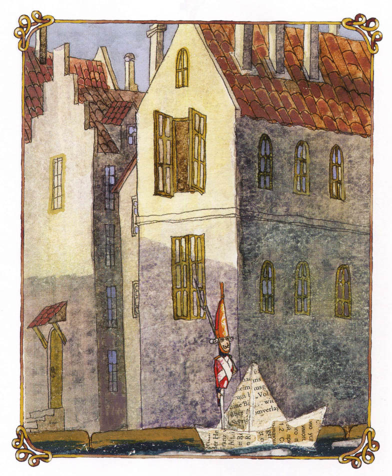 Иллюстрации Дмитрия Трубина к сказке «Стойкий оловянный солдатик»
