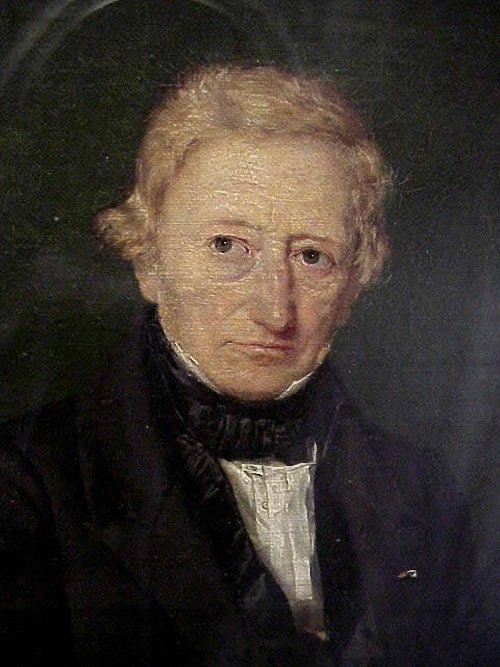 Портрет Йонаса Коллина работы Константина Хансена. 1831 год