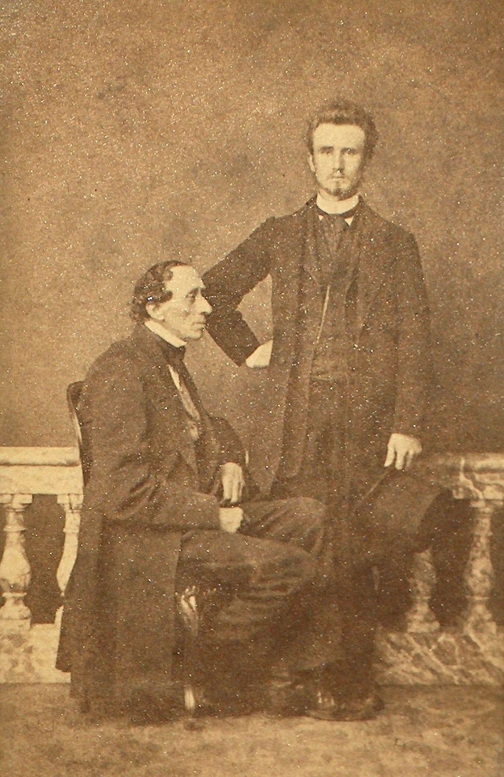 Андерсен и Йонас Коллин (младший), 1863