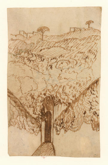 Х.К. Андерсен. Пещера Позиллипо, Италия. 27 февраля 1834 года