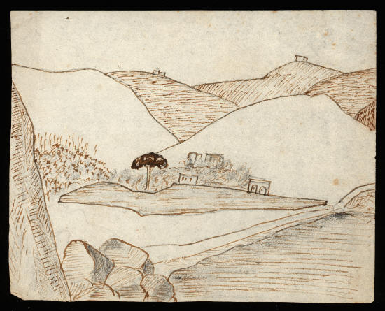 Х.К. Андерсен. Озеро Лукрино, Италия. 14 марта 1834 года