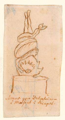 Х.К. Андерсен. Дельфийский купидон в неапольском музее. Италия. 1 марта 1834 года