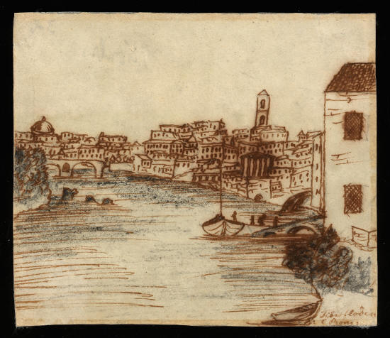 Х.К. Андерсен. Река Тибр в Риме. 18 января 1834 года