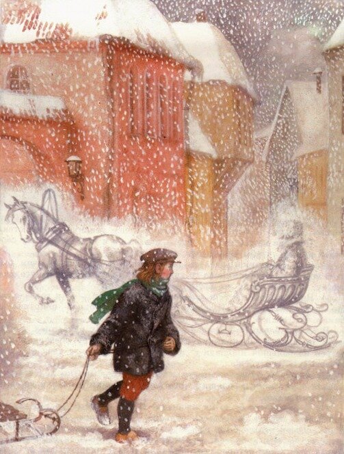 Иллюстрации Анастасии Архиповой к сказке «Снежная королева»
