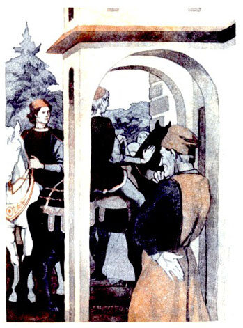 Иллюстрации Анастасии Архиповой к сказке «Дурень Ганс»