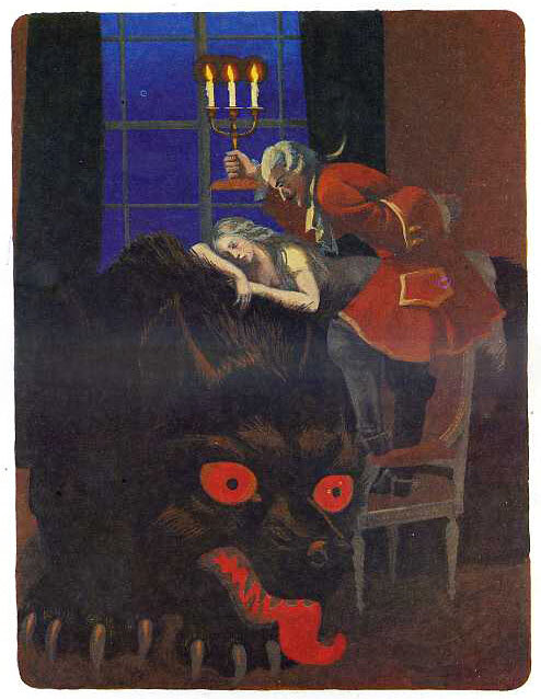 Иллюстрации Анастасии Архиповой к сказке «Огниво»