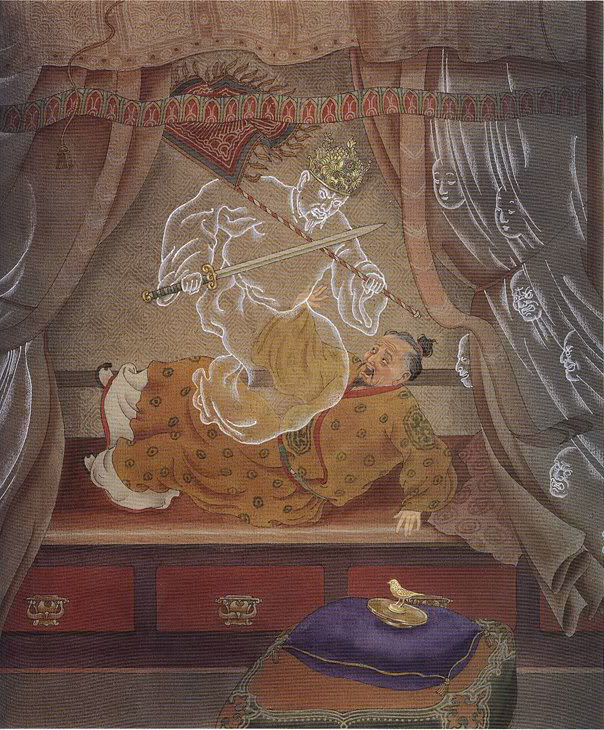 Иллюстрации Баграма Ибатуллина к сказке «Соловей»