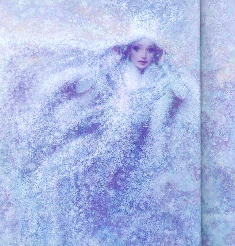 Иллюстрации Кристиана Бирмингема к сказке «Снежная королева»