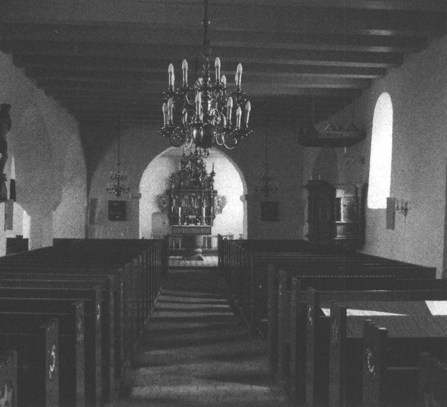 Илл. 5. Внутри Видбергской церкви