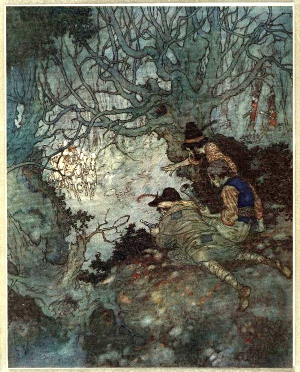 Иллюстрации Эдмунда Дюлака к сказке «Снежная королева»