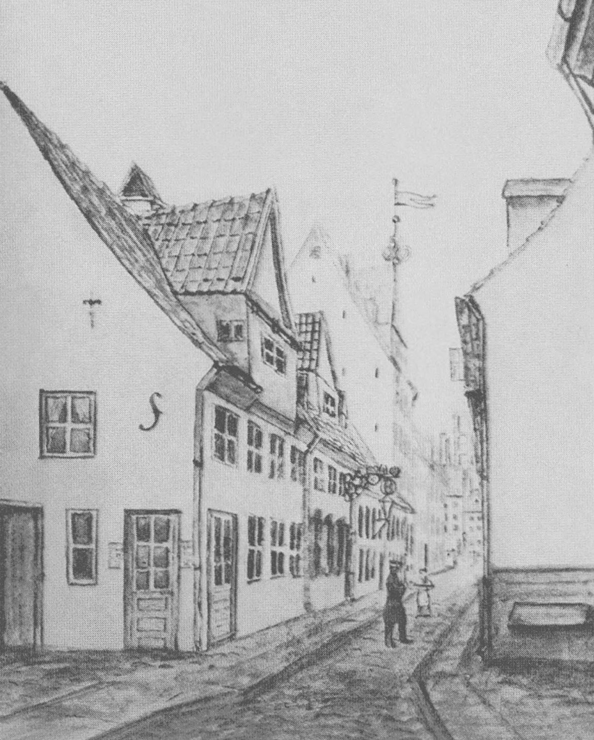 Хольменсгаде (Улькегаде) — копенгагенская улица с плохой репутацией, где в 1819—1821 годах квартировал Андерсен