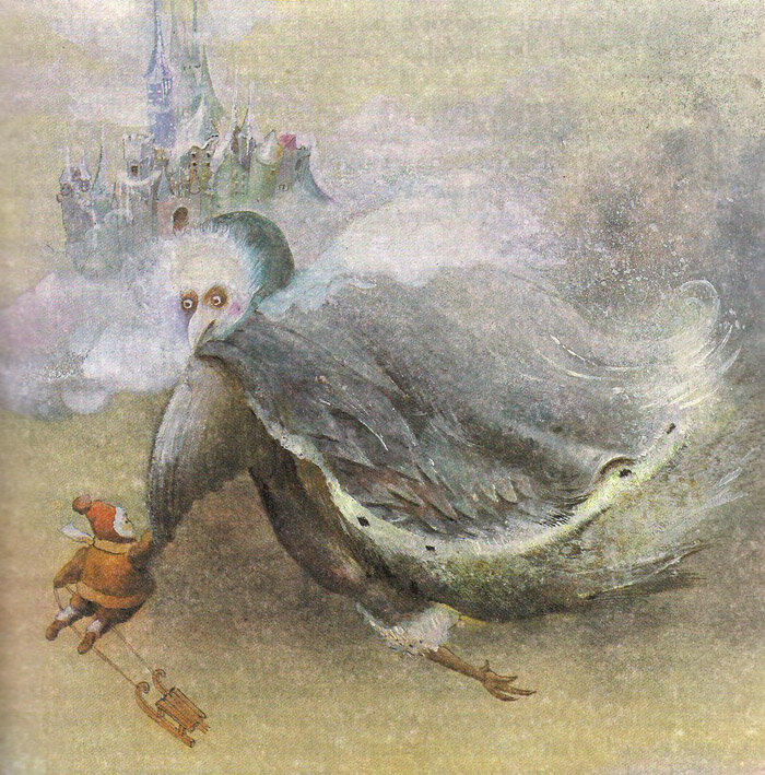 Иллюстрации Полины Гарватовской к сказкам Андерсена